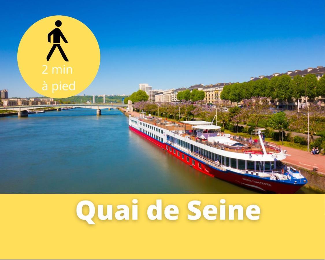 4 People+Free Street Parking+Cosy Centre Ville Apartamento Ruan Exterior foto
